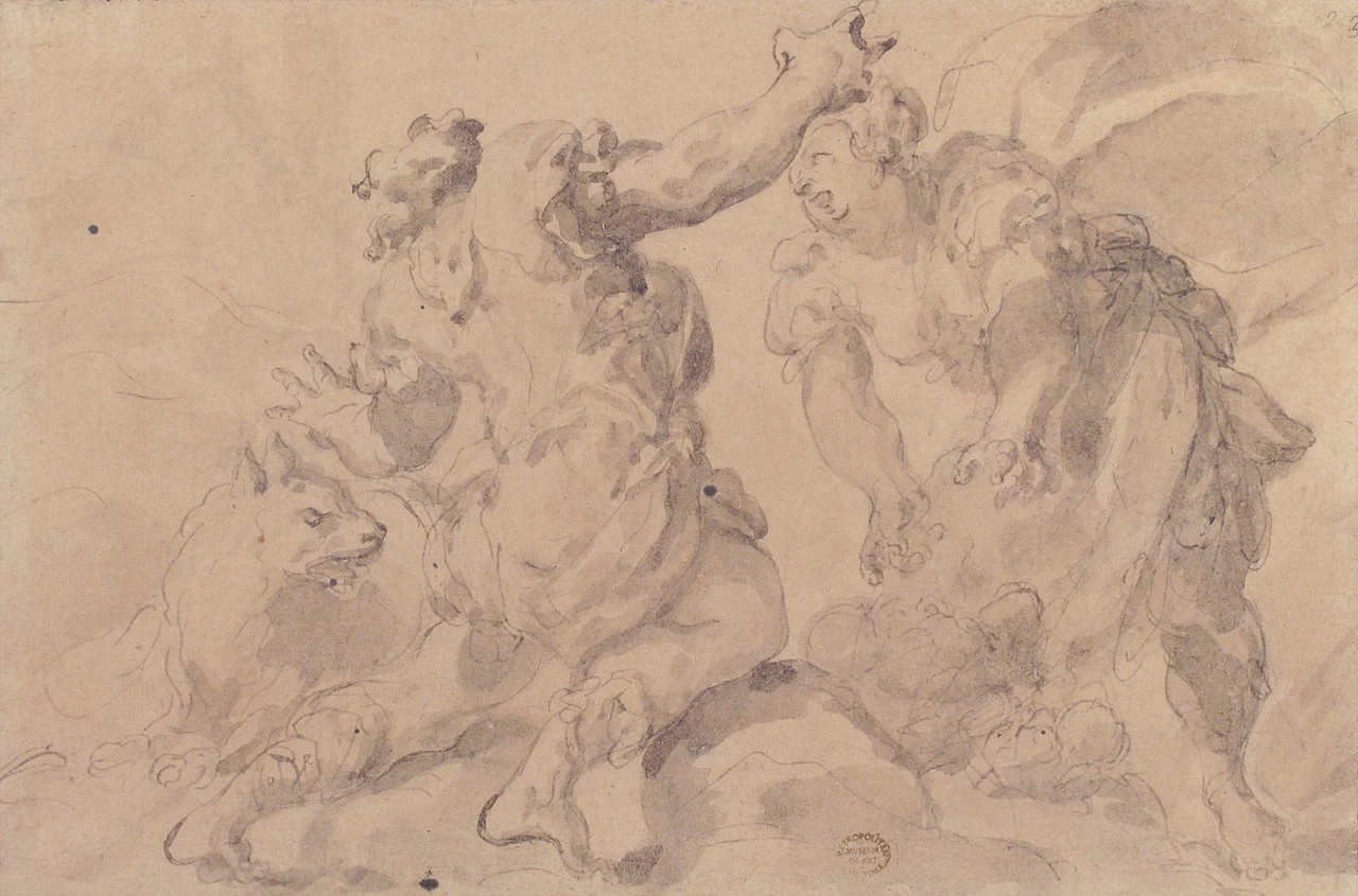 Studio - La scoperta di Romolo e Remo